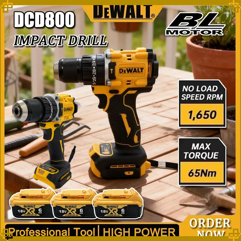 Power Tools Used - Dewalt DCD800 Cordless Impact Drill 2000RPM