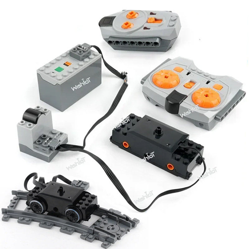 Power Tools Organizer - Moc Train Track Motor Technology Blocks