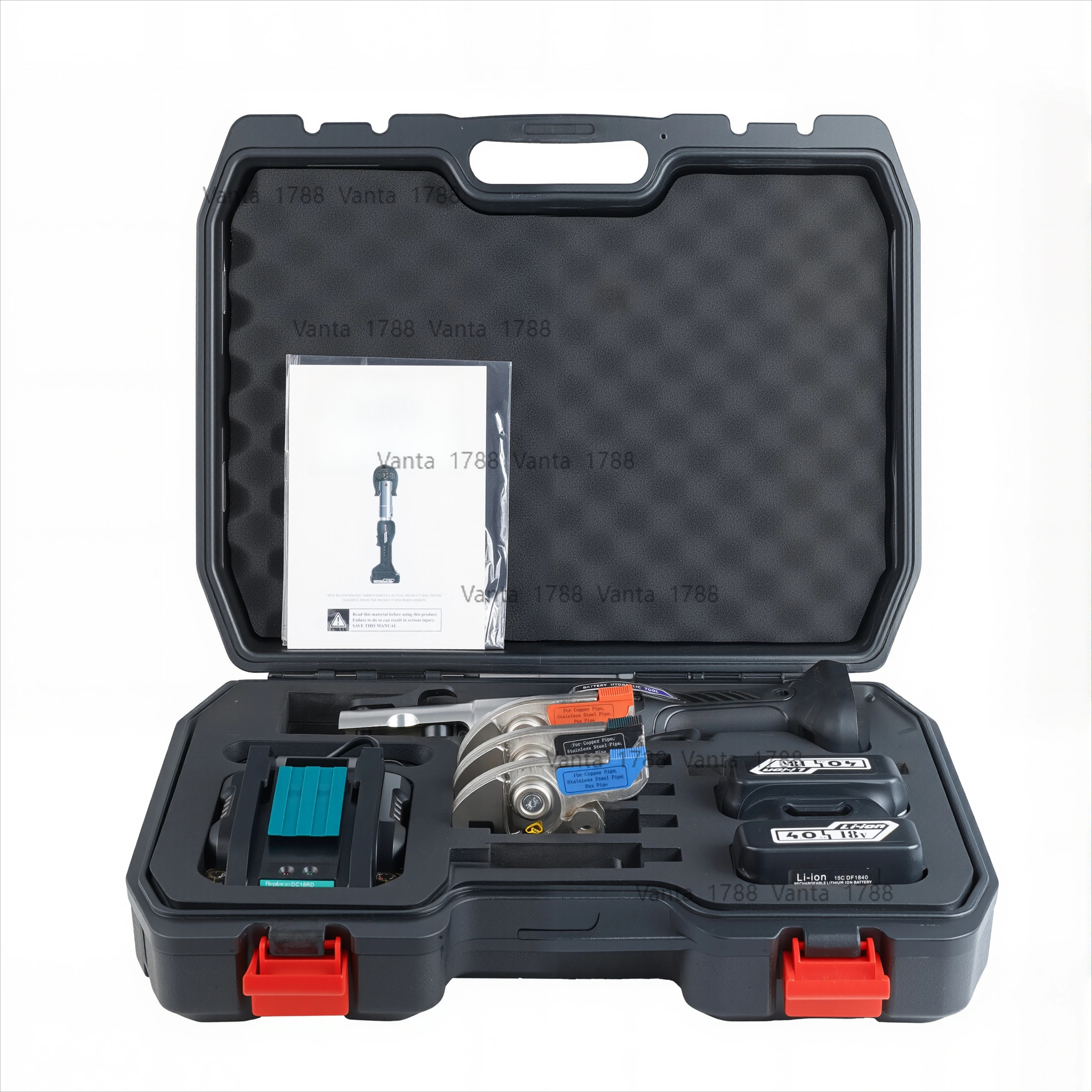 Power Tools Youtube - EP-1525 Cordless Battery Powered Hydraulic Crimping