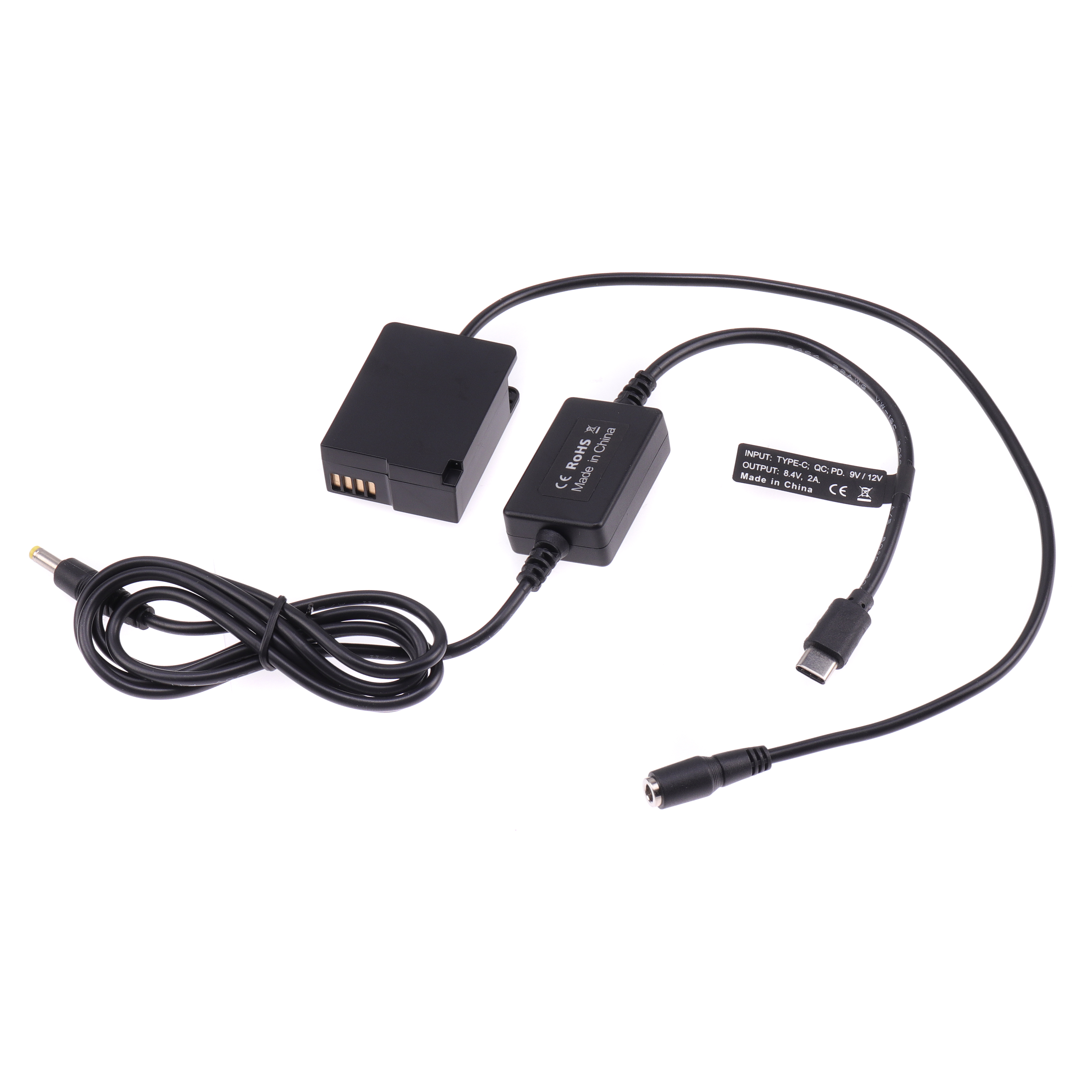 Power Tools Panasonic - FOTGA DMW-BLC12 Dummy Battery Power Supply