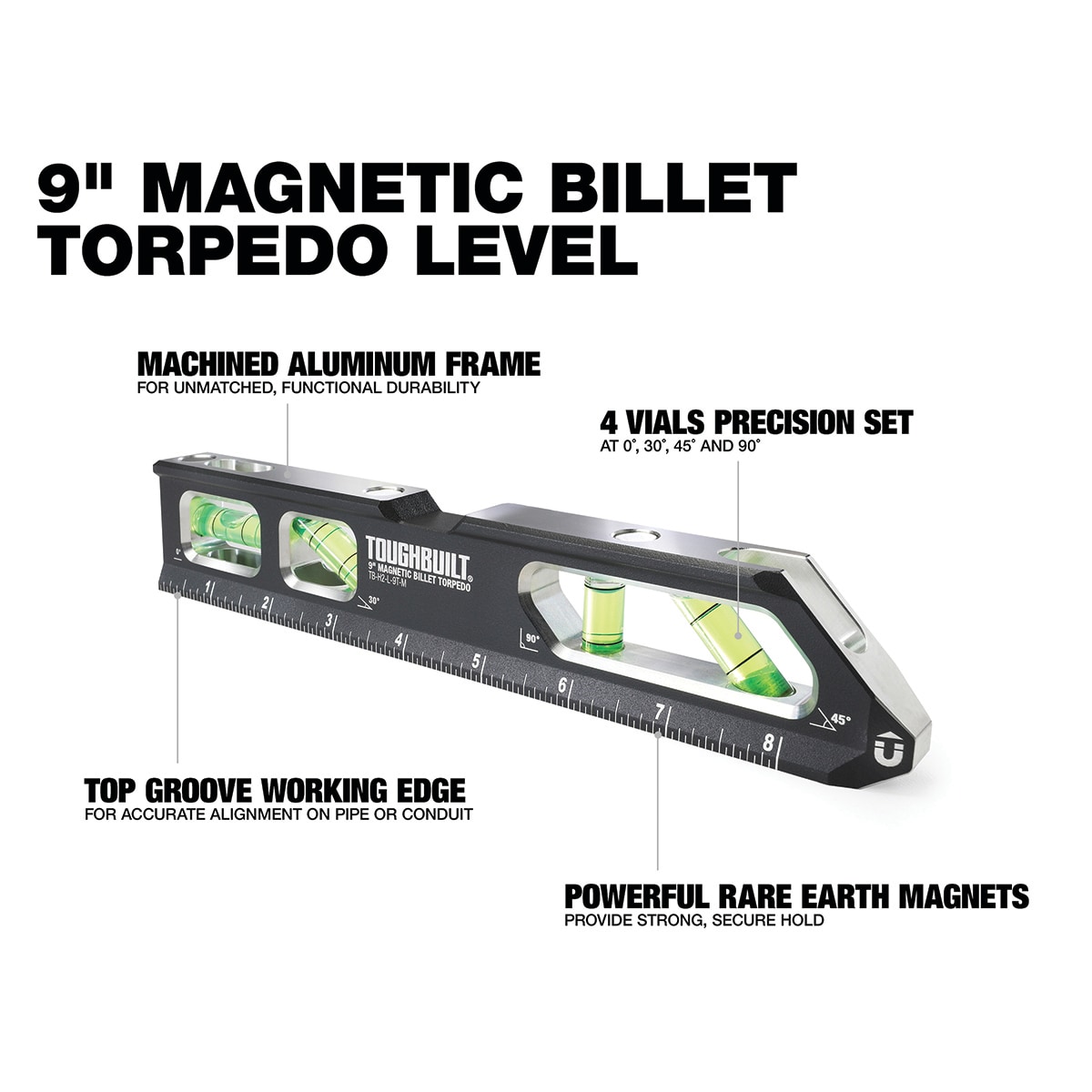 TOUGHBUILT TB-H2-L-9T-M 9-in M - Power Tools Used 评论和价格