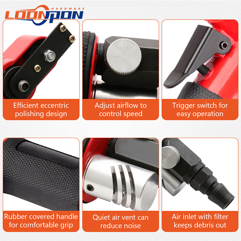 Loonpon Mini Straight Line Air - Random Orbital Sander 评论和价格