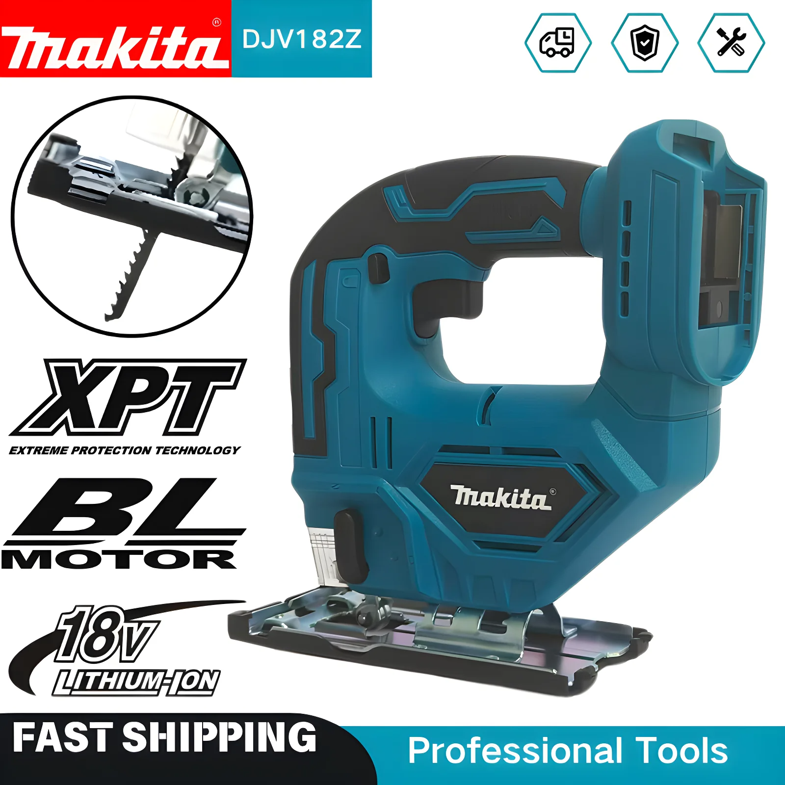Makita 18V DJV182Z 300W Cordle - Power Tools Jigsaw 评论和价格