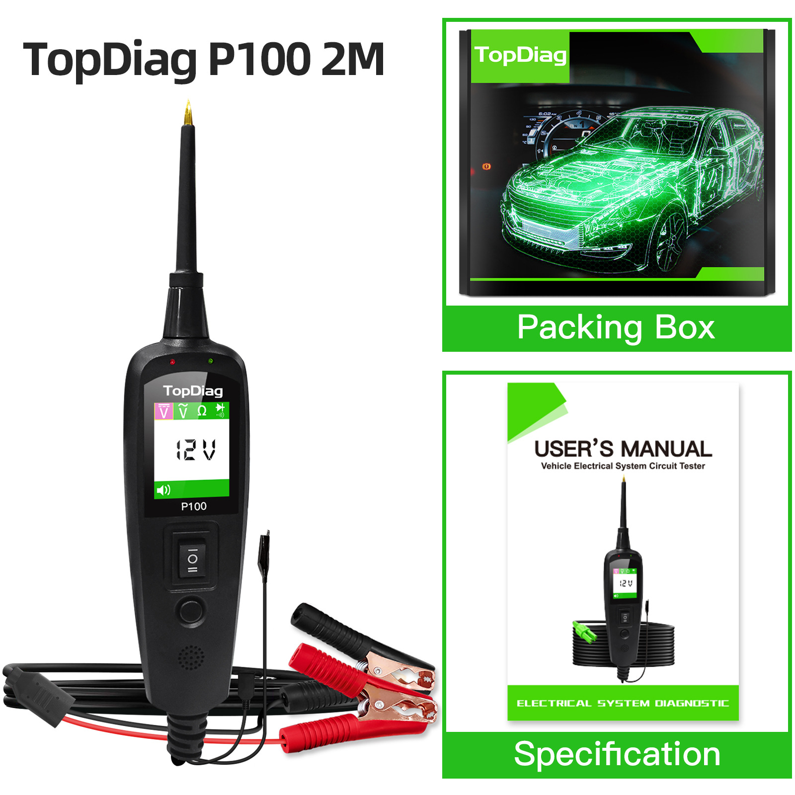 Automotive Circuit Tester Powe - Power Tools In Automotive 评论和价格