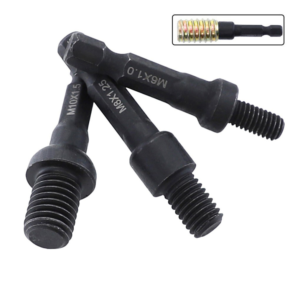 3Pcs Socket Adapter M6/M8/M10  - Power Tools Underwater 评论和价格