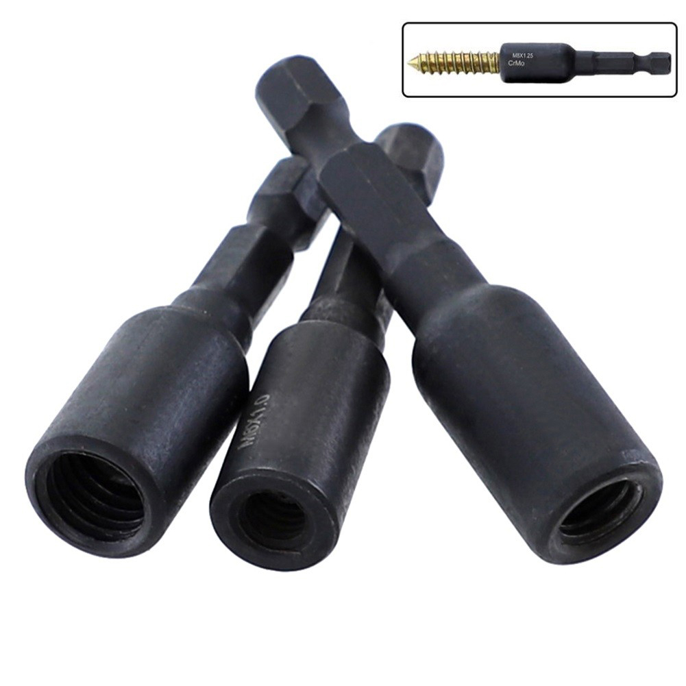 3Pcs Socket Adapter M6/M8/M10  - Power Tools Underwater 评论和价格