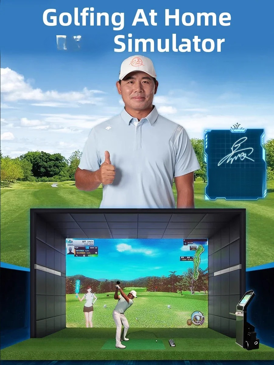 MNQ001 Golf Simulator for Home - Power Tools Course 评论和价格