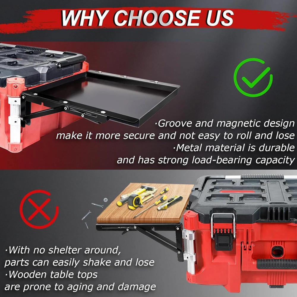 Folding Magnetic Table Fits fo - Power Tools Tool Box 评论和价格