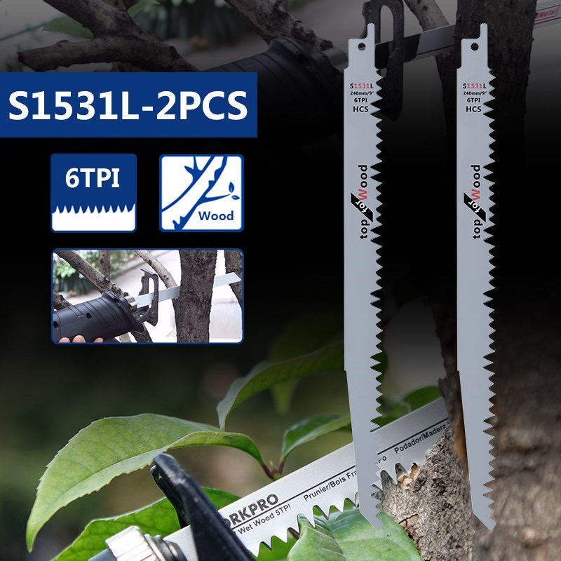 HAMPTON Jigsaw Blades 2 pcs S1 - Power Tools Jigsaw 评论和价格