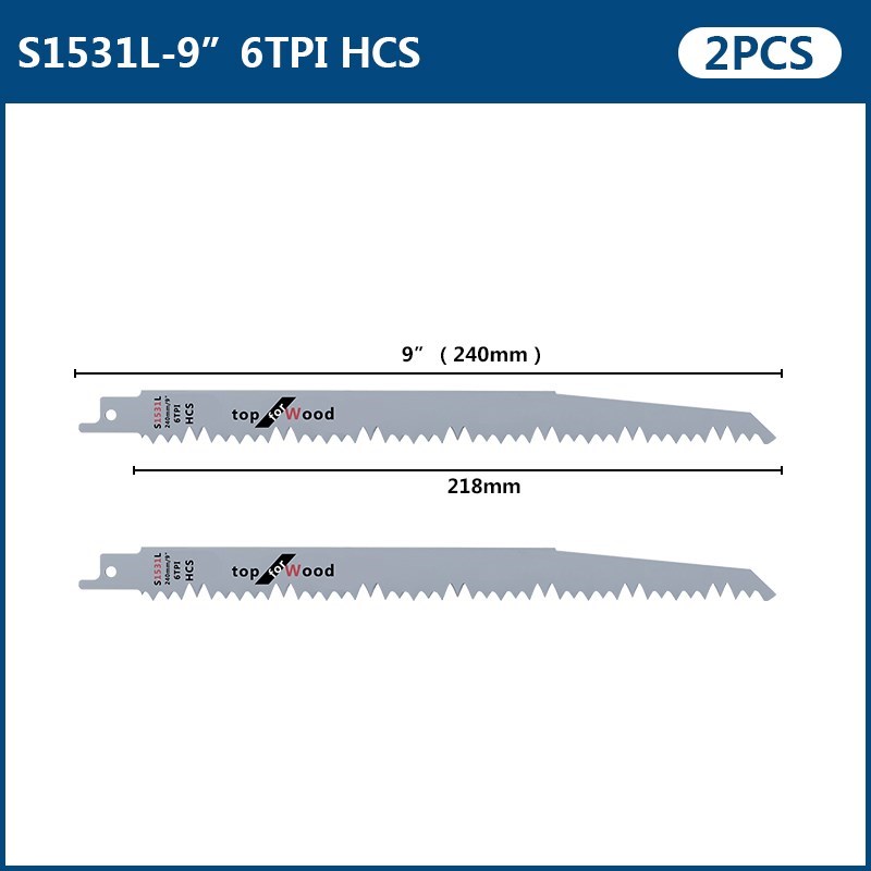 HAMPTON Jigsaw Blades 2 pcs S1 - Power Tools Jigsaw 评论和价格