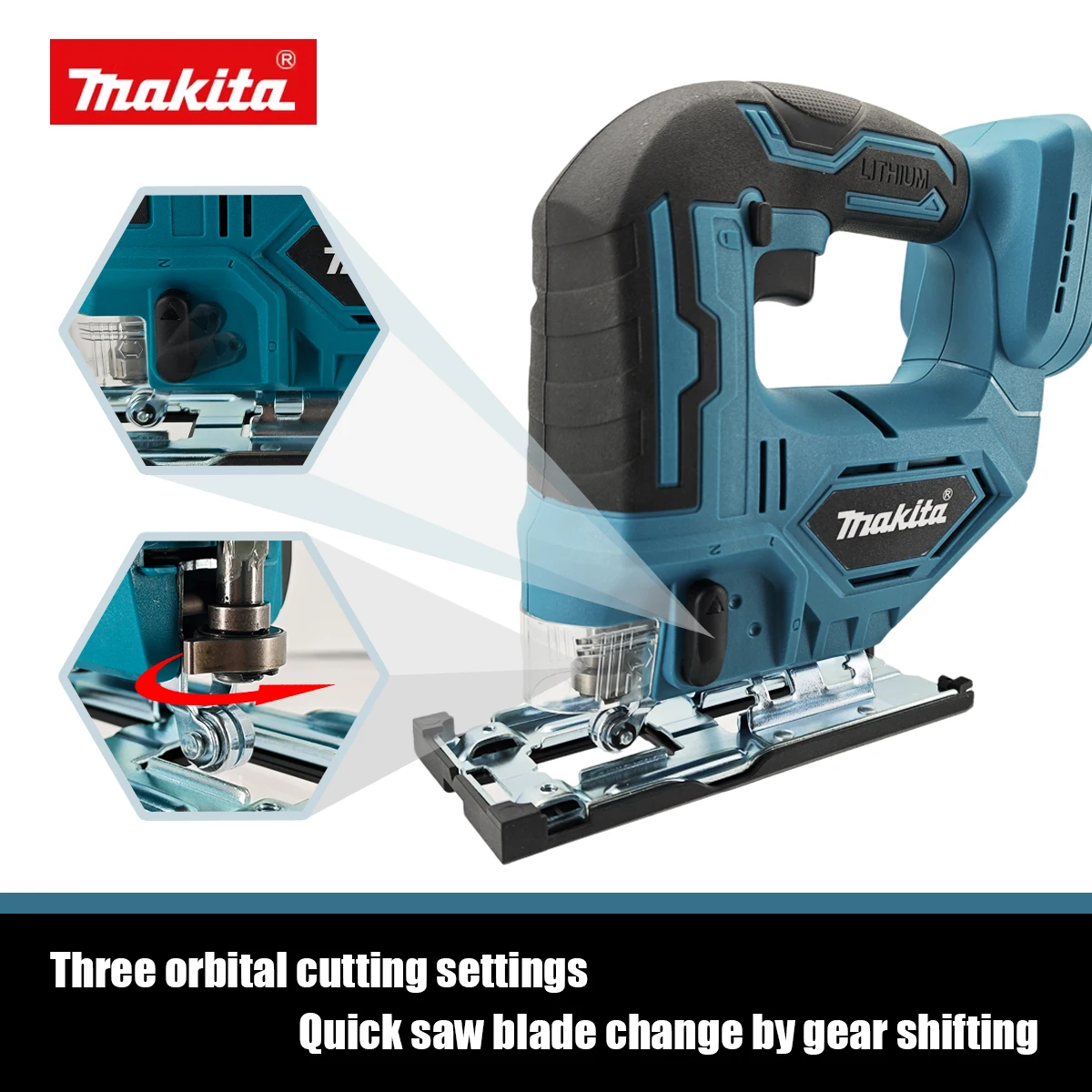 Makita DJV182Z Cordless Barrel - Power Tools Jigsaw 评论和价格