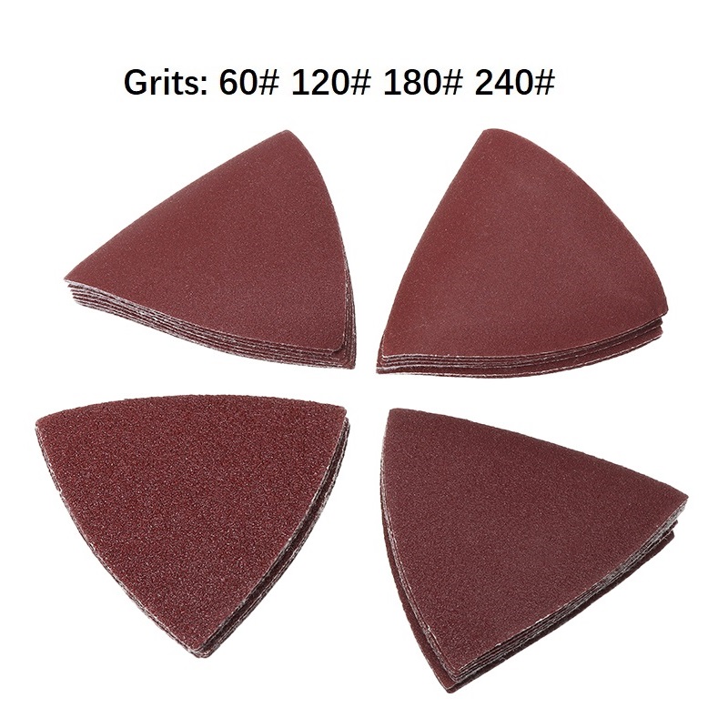40pc Triangle Sandpaper 60/120 - Power Tools Accessories 评论和价格