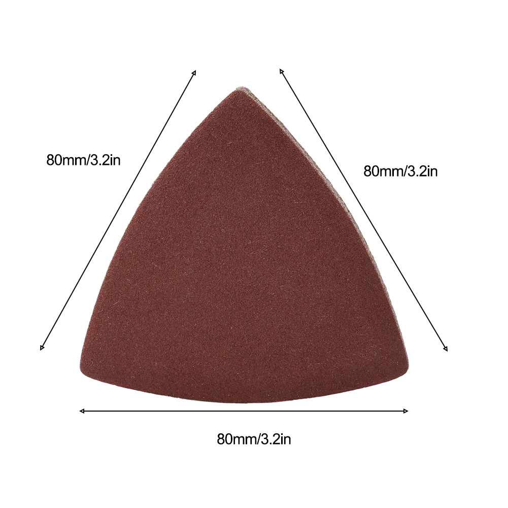 40pc Triangle Sandpaper 60/120 - Power Tools Accessories 评论和价格