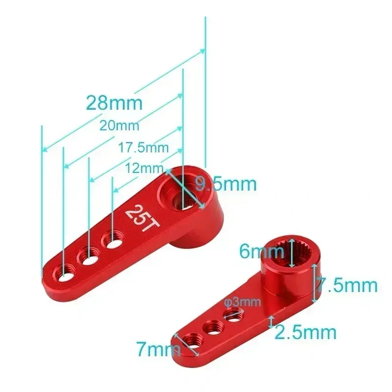 NEEBRC 25T Metal Servo Arm 3 H - Impact Driver Cordless 评论和价格