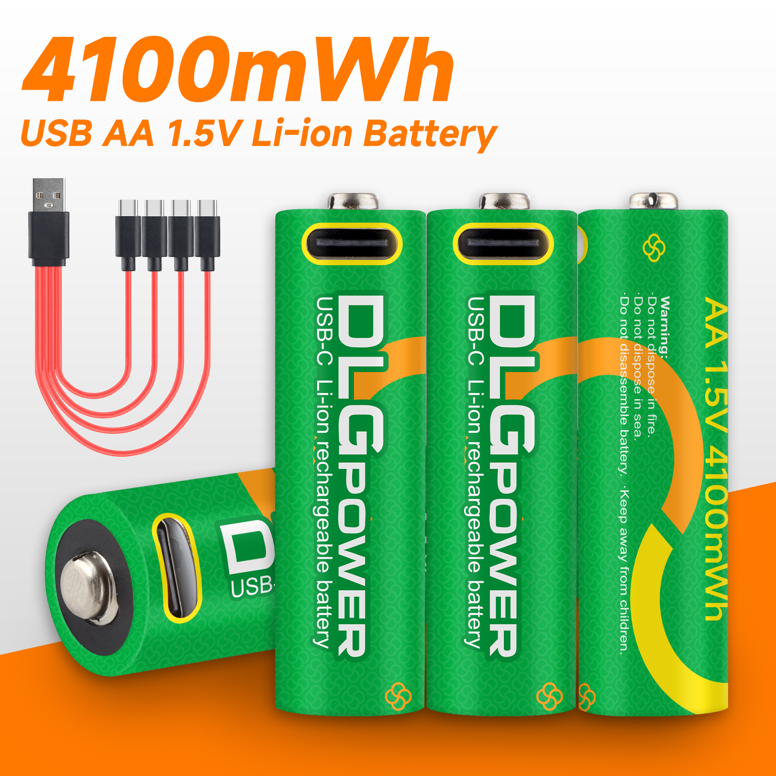 DLGpower USB C 1.5V 4100mWh AA - Power Tools Keyboard Manager 评论和价格