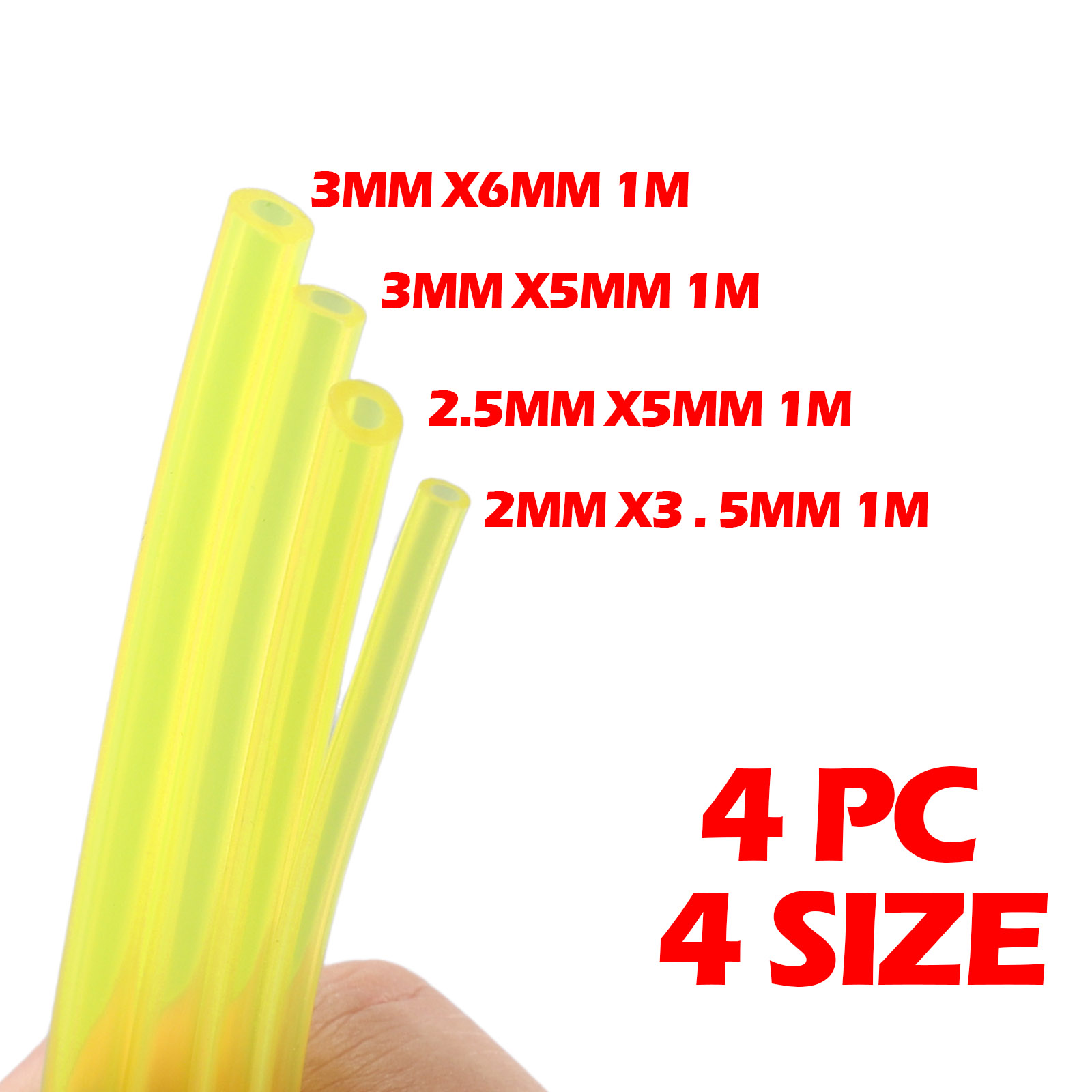 4 PCS 4 Sizes Fuel Gas Hose St - Power Tools Youtube 评论和价格