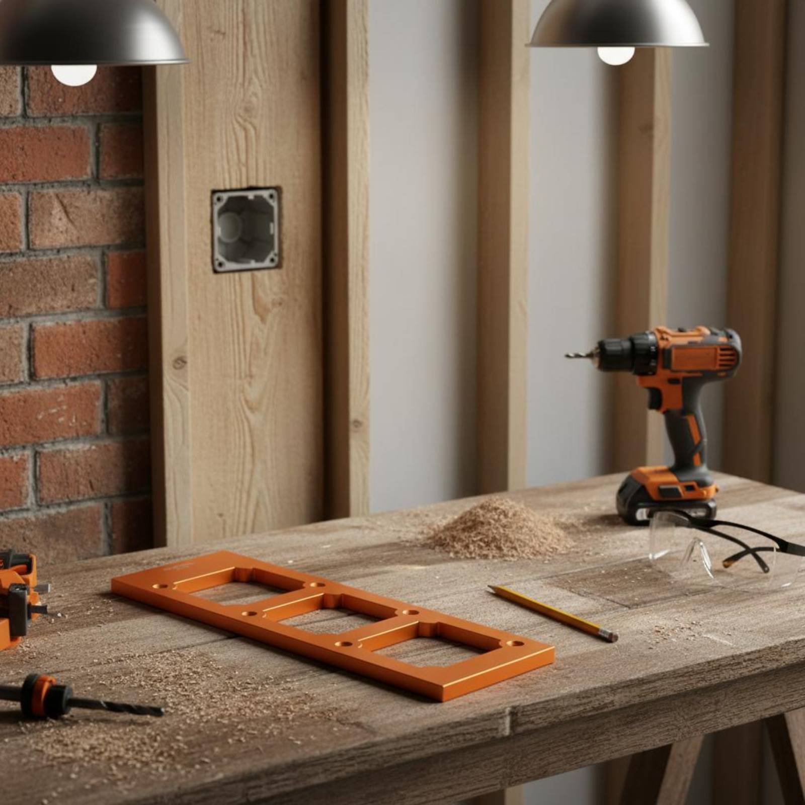 Socket Cutout Template Thicken - Power Tools Tool Box 评论和价格