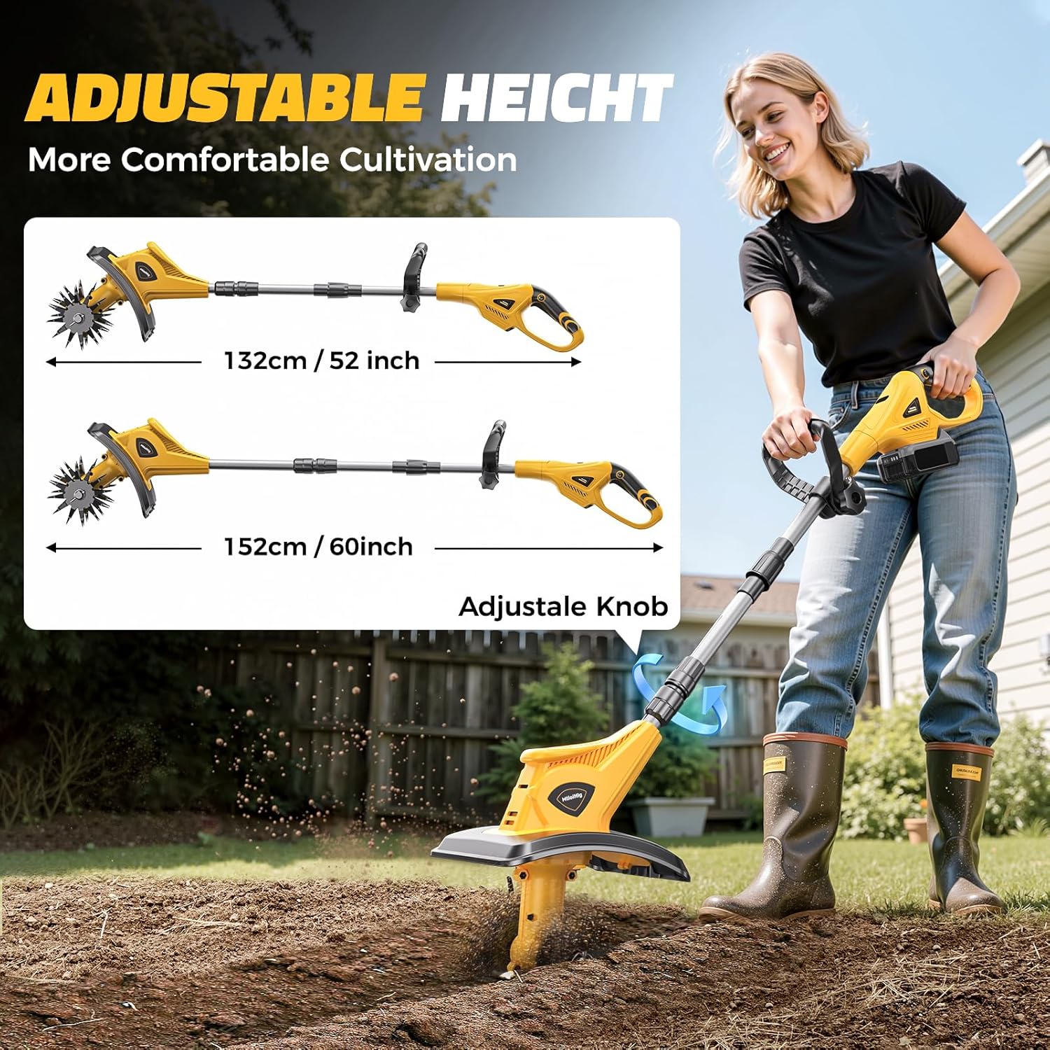 Cordless Tiller Cultivator Com - Impact Driver Cordless 评论和价格