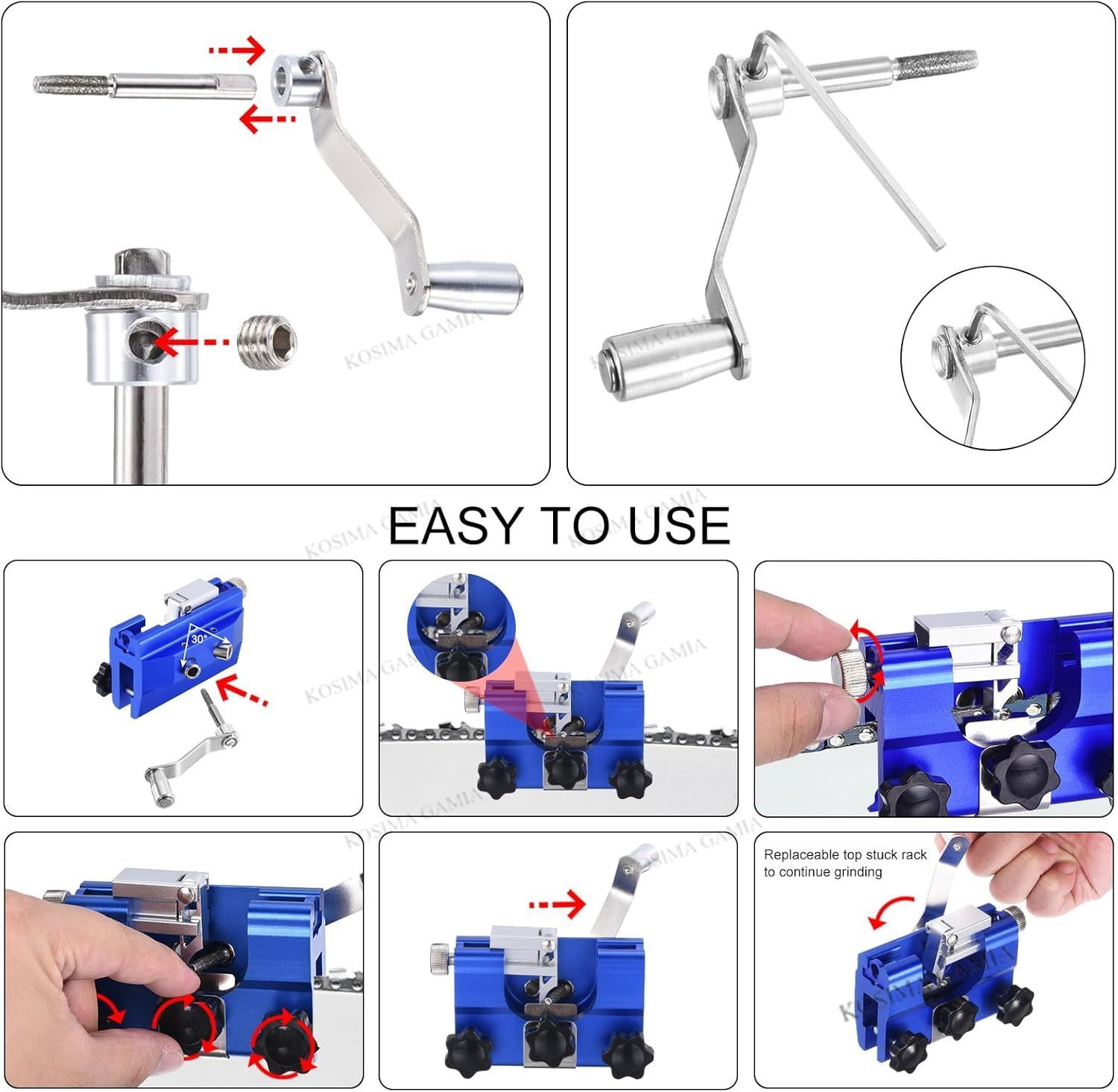 Portable Manual Chain Saw Blad - Power Tools Jigsaw 评论和价格