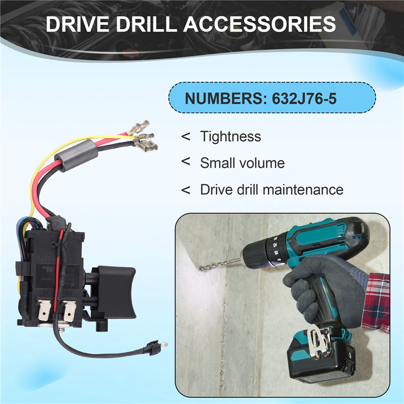 Trigger Switch Replacement 632 - Power Tools Accessories 评论和价格