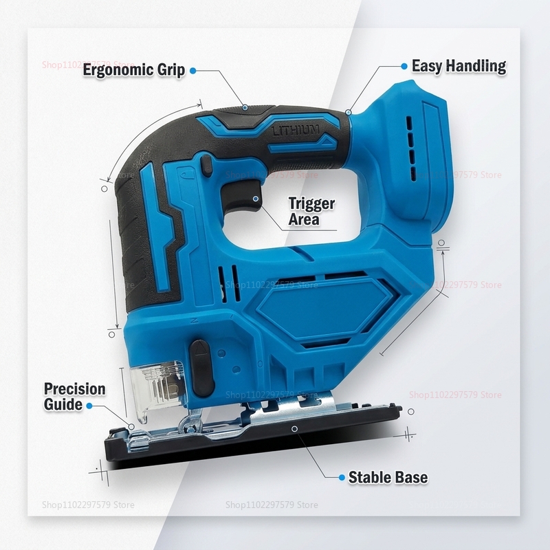 3000RPM Cordless Electric Jigs - Power Tools Jigsaw 评论和价格