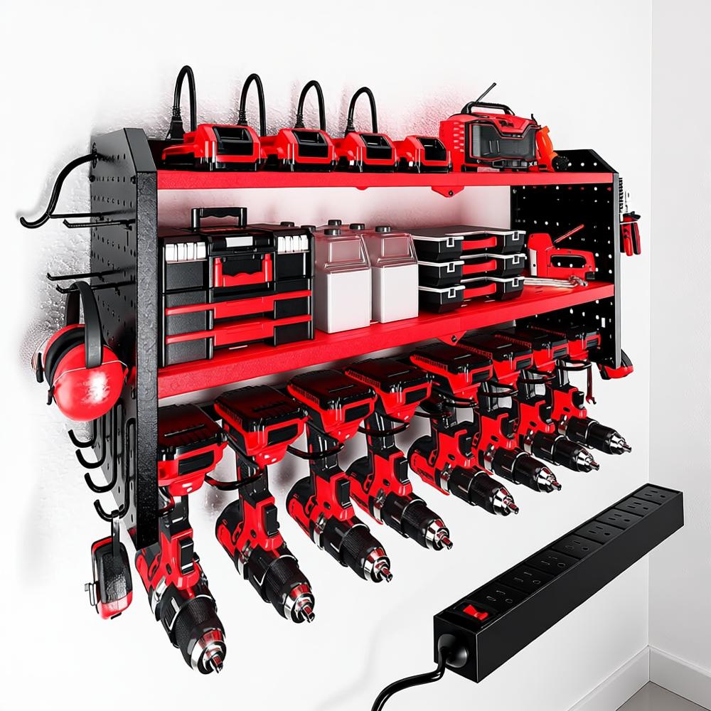 Power Tool Organizer with Char - Power Tools Organizer 评论和价格