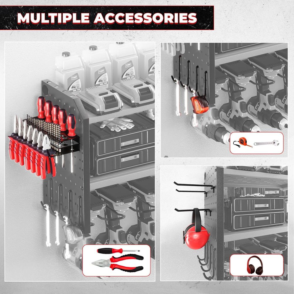 Power Tool Organizer with Char - Power Tools Organizer 评论和价格