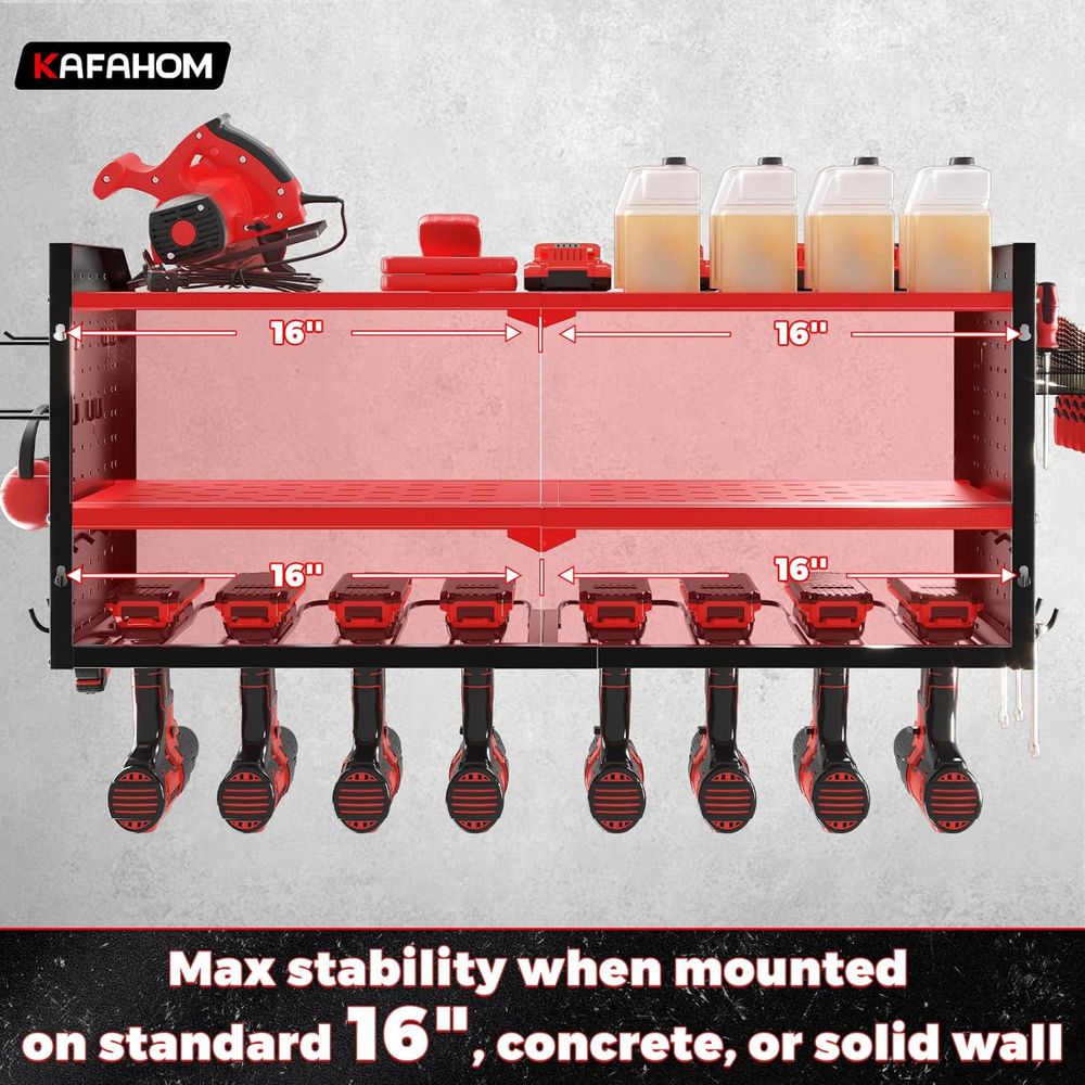 Power Tool Organizer with Char - Power Tools Organizer 评论和价格