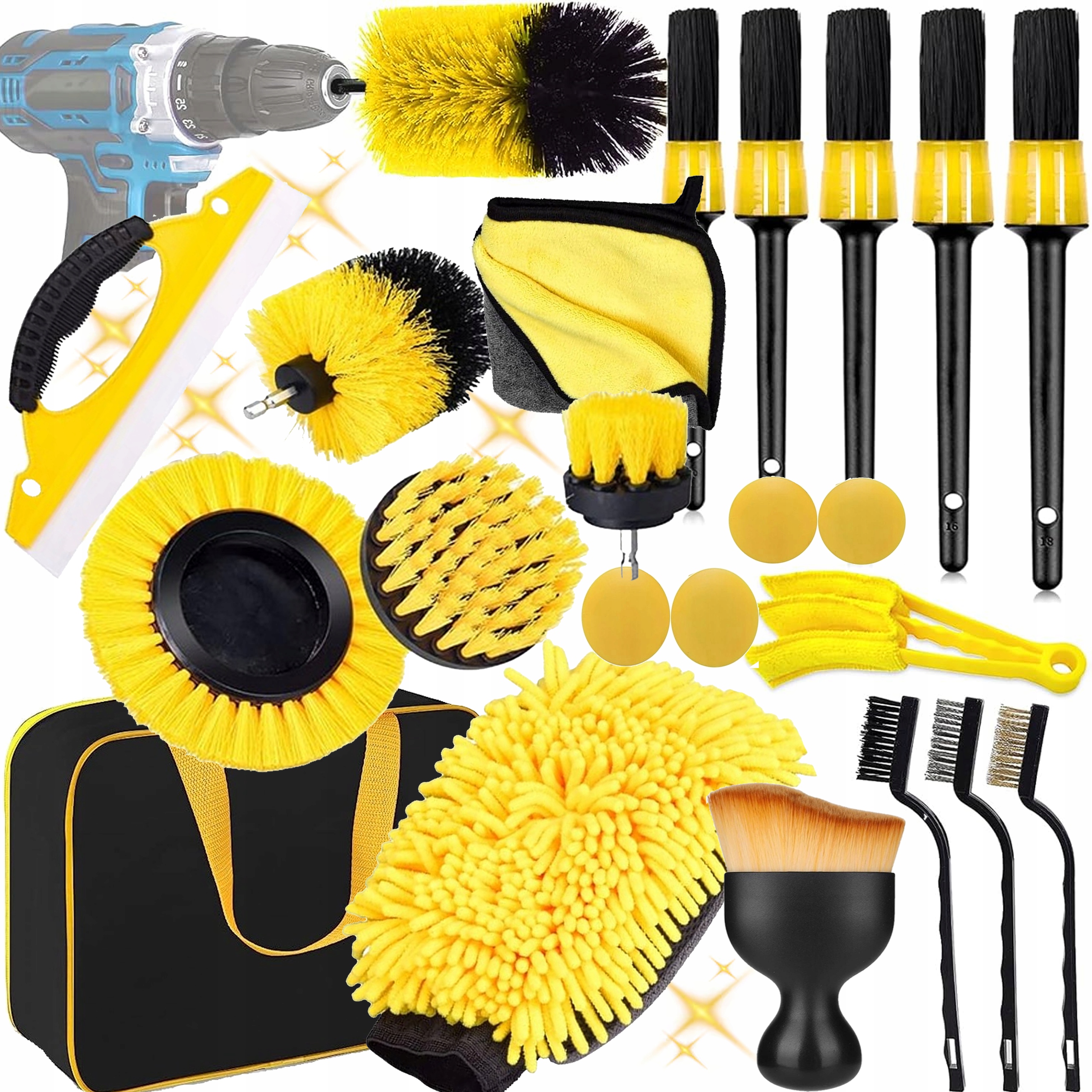 20-Piece Drill Brush Tool Kit, - Power Tools In Automotive 评论和价格