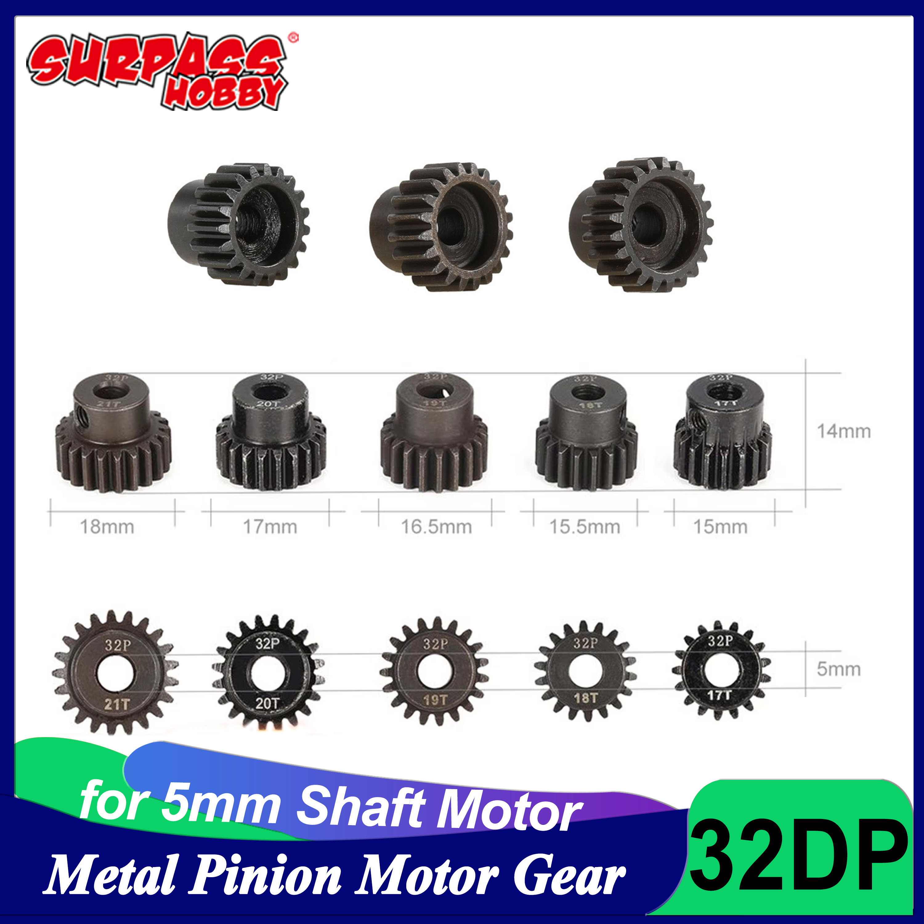 32DP 5mm 13T 14T 15T 16T 17T 1 - Impact Driver Cordless 评论和价格