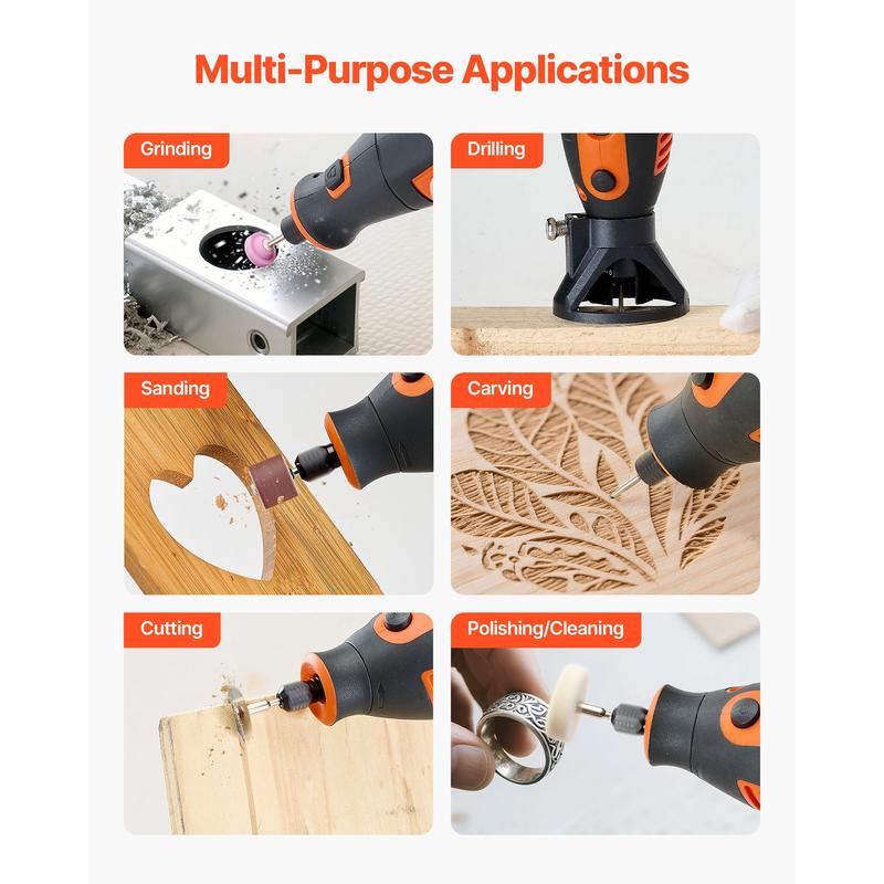 51-Piece Rotary Tool Kit, 200W - Power Tools Kits 评论和价格