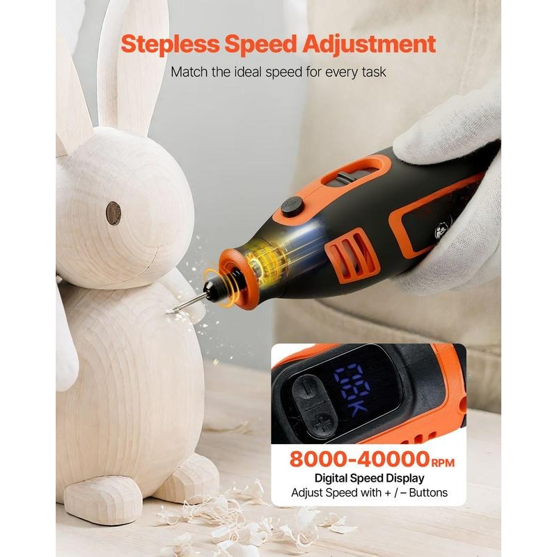 51-Piece Rotary Tool Kit, 200W - Power Tools Kits 评论和价格