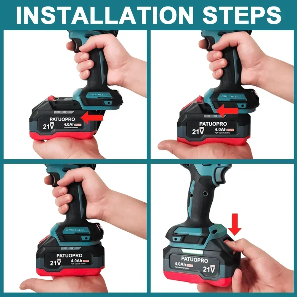 18-21V 2.0Ah 4.0Ah 6.0Ah Recha - Power Tools Used 评论和价格