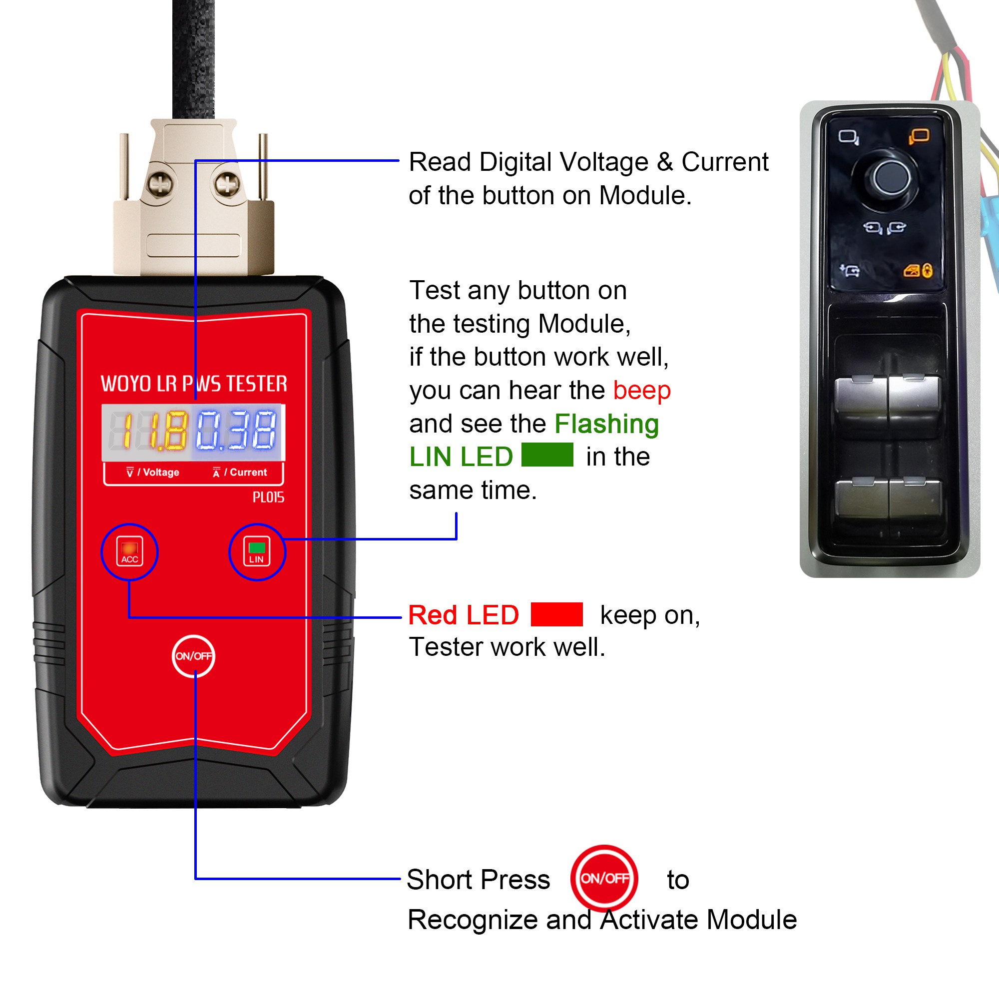 PWS Tester For Land Rover Powe - Power Tools In Automotive 评论和价格