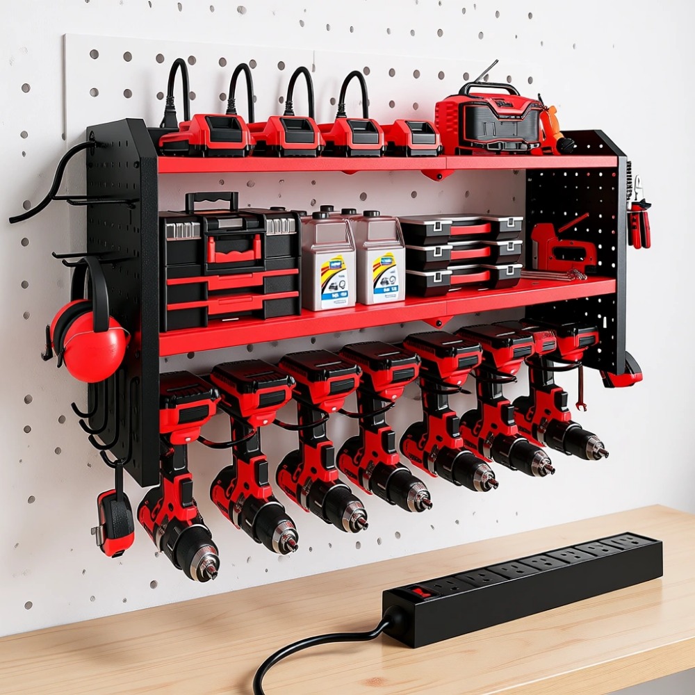 Wall Mount Power Tool Organize - Power Tools Organizer 评论和价格